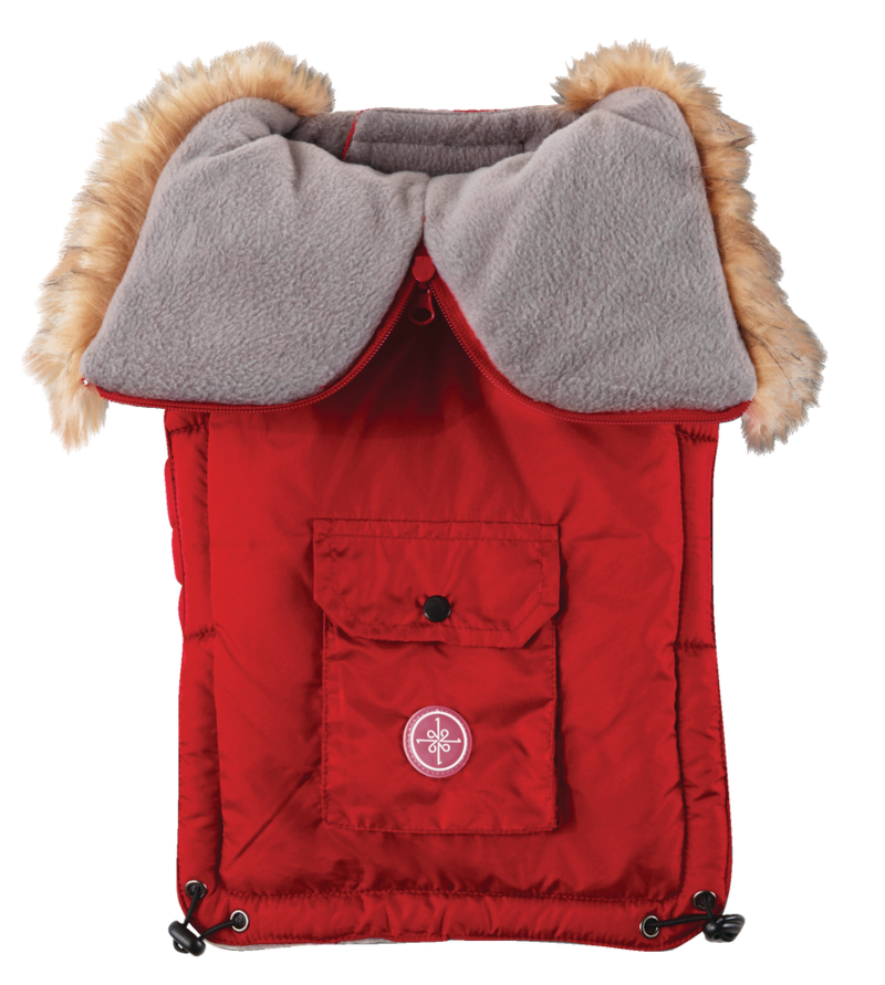 Petco Dog Coat Jacket Hooded, Assorted Sizes, Red Canadian Tire