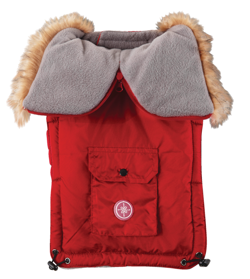 Petco Dog Coat Jacket Hooded, Assorted Sizes, Red Canadian Tire