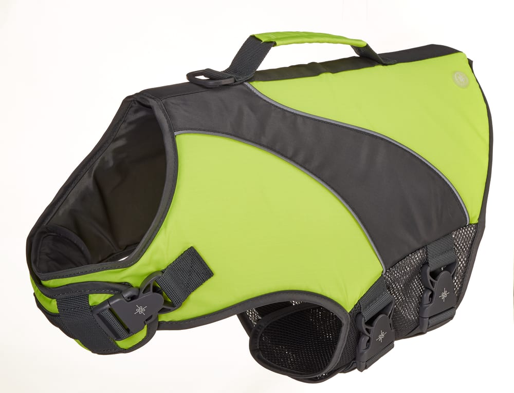 good2go yellow dog flotation vest