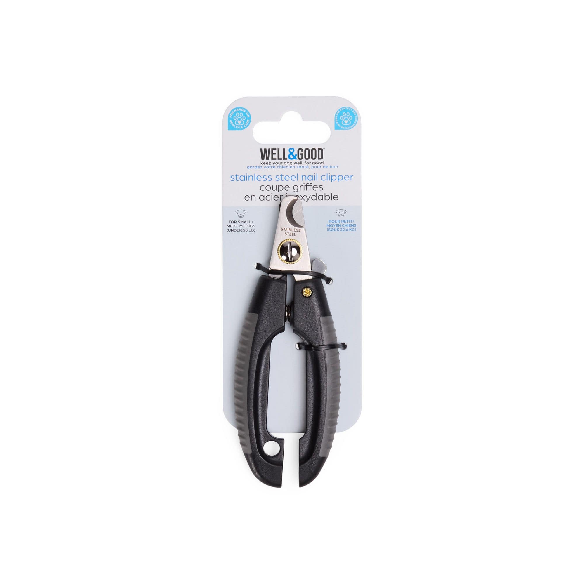 Well Good Heavy Duty Stainless Steel Dog Nail Clippers Trimmers with Safety Grip Canadian Tire