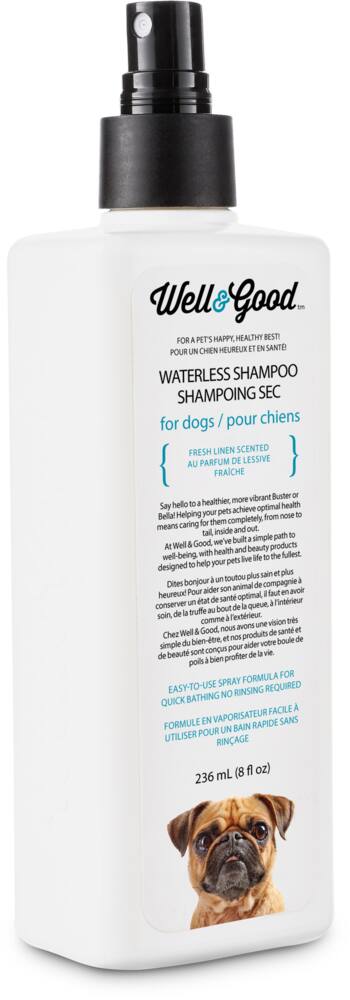 what is the best waterless dog shampoo