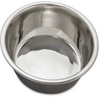 Petco Stainless Steel Dog Bowl, 1.75-Cup Overhead_Plunge