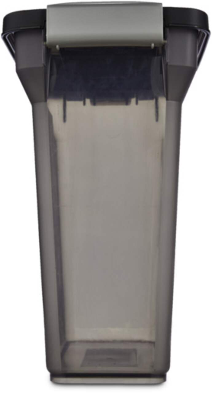 Petco Rolling Pet Food Storage Container Plastic Black 14 L