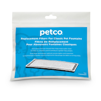 Filtres de rechange au charbon Petco pour fontaine classique, paq. 3 Front_Flat