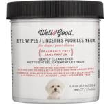 Well & Good Dog Eye Wipes, 100-pk Front_Flat