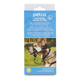 Petco Black Adjustable No-Pull Dog Head Halter, Medium Front_Flat