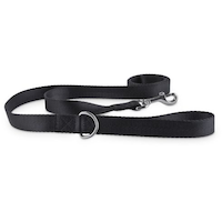 Petco Black Nylon Dog Leash, 6-ft