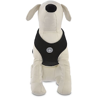 Petco Black Mesh Step-In Dog Harness Vest, Adjustable Straps, Medium