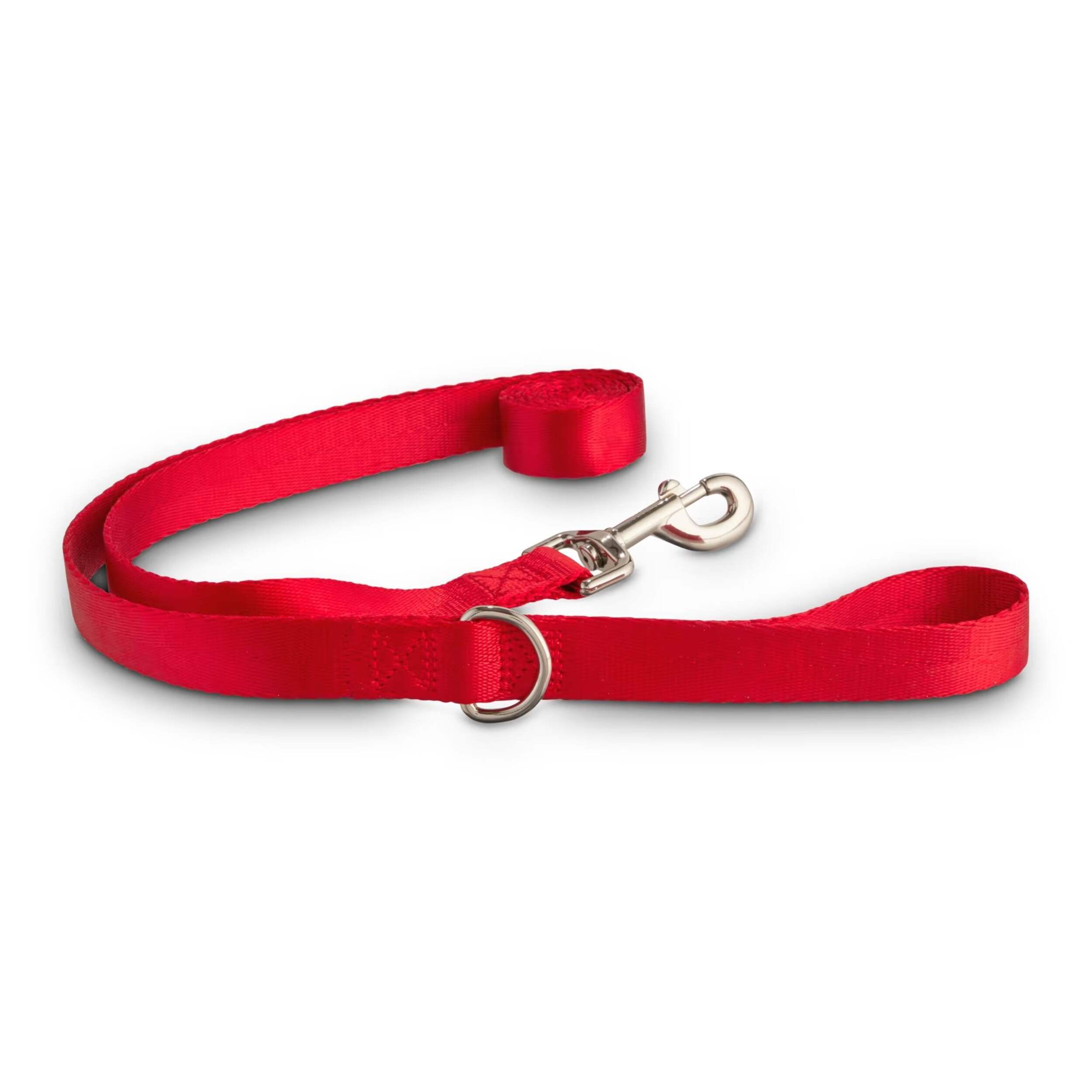 Petco Red Nylon Dog Leash, 6-ft Front_Elevated