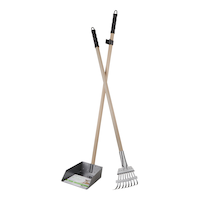 So Phresh Pet Waste Rake and Scoop Set Front_Elevated