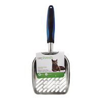 Pelle à litière en métal So Phresh avec prise confort Front_Flat