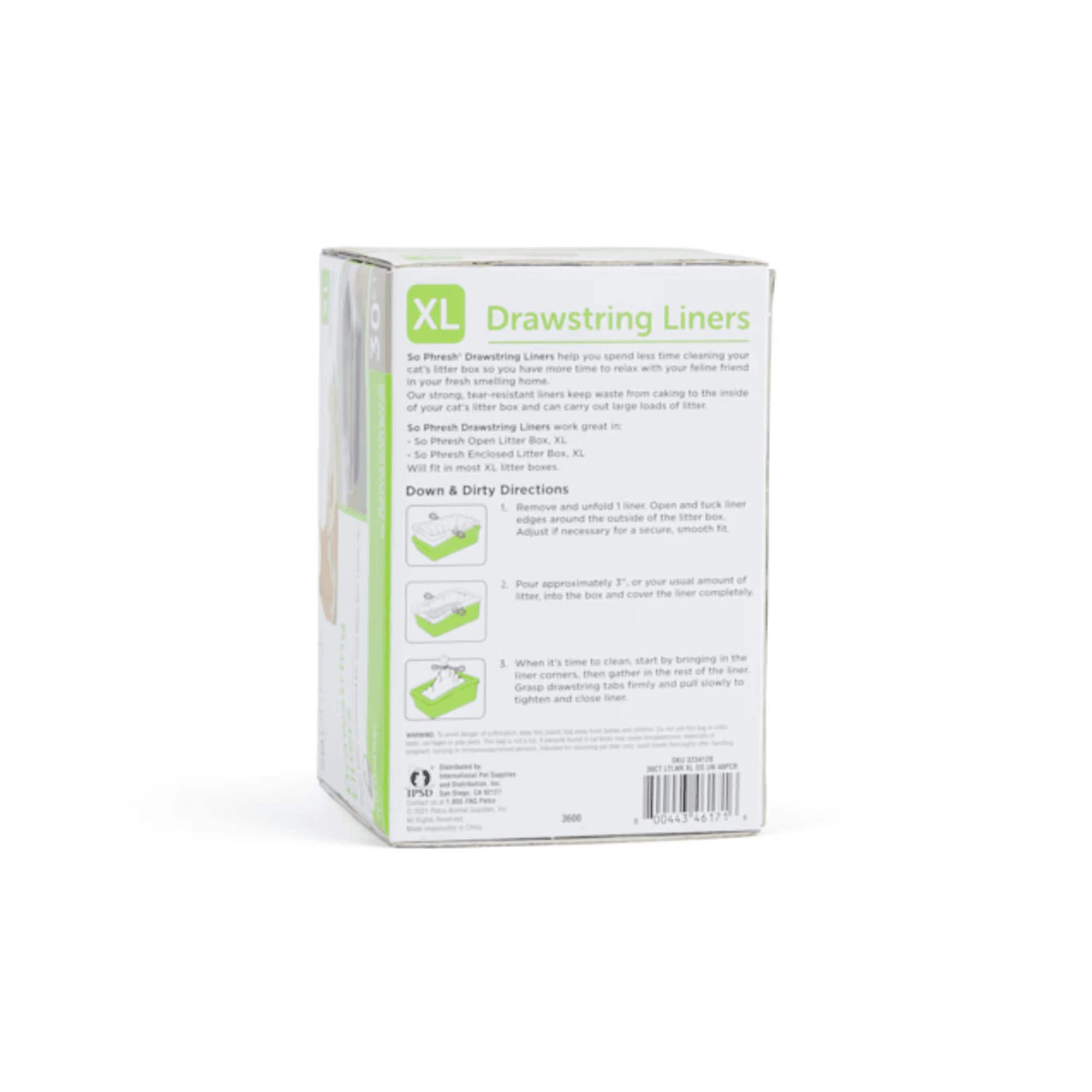 So Phresh Drawstring Cat Litter Box Liners, Large, 40ct Canadian Tire