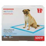 So Phresh Essentials Absorbent Dog Training Pads, 22 x 22-in, 100-pk Front_Elevated