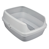 Bac à litière filtrant pour chats So Phresh, gris Front_Three_Fourths_Angled_Right