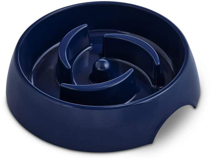 Petco Slow Feeder Plastic Dog Bowl Dishwasher Safe and BPA Free