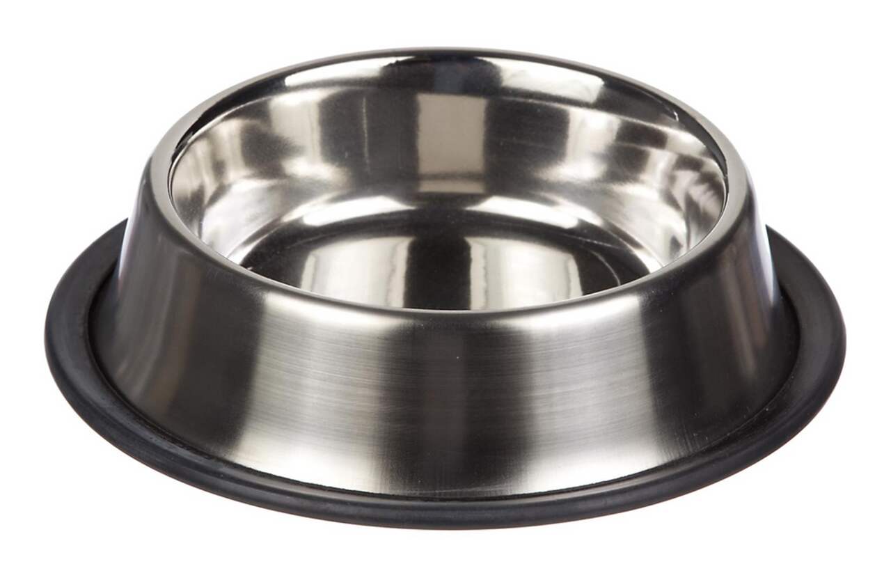Wholesale Hot sale 30 cm big size non-slip dog bowl pet bowl cat bowl  stainless steel pet food drinking dishes From m.
