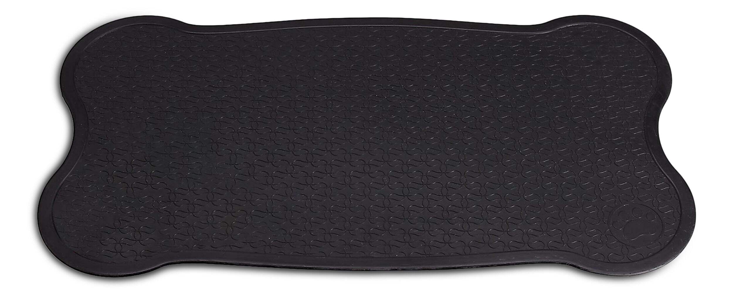 Petco Non-Slip Bone-Shaped Pet Placemat/Food Mat, 16-in x 29-in Overhead_Plunge