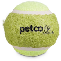 Petco Tennis Ball Dog Toy, 2-in, Assorted Colours Front_Flat