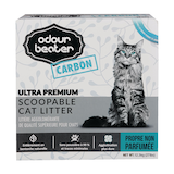 Litière agglomérante pour chats Odour Beater Ultra Premium, non parfumée avec carbone, 12,3&nbsp;kg Front_Elevated