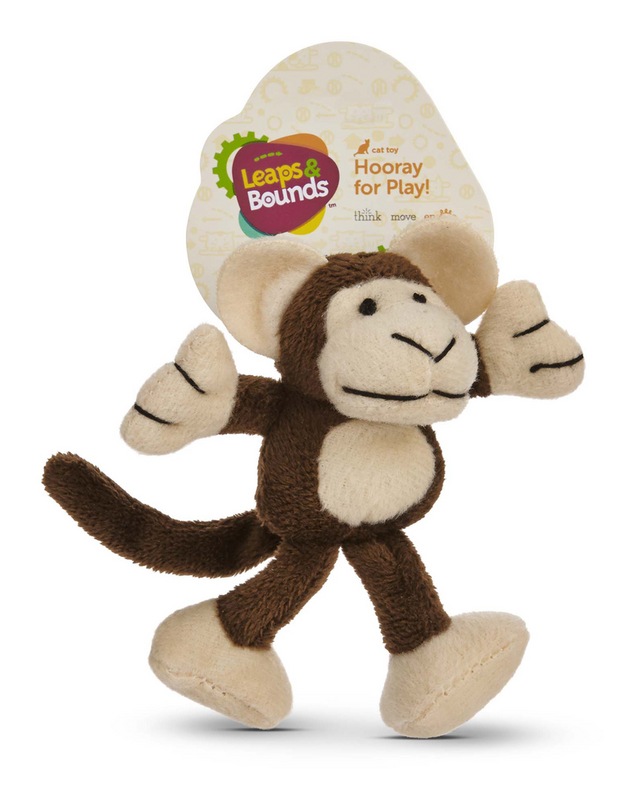 Petco Cuddle Monkey Cat Toys with Catnip, 2pk Canadian Tire