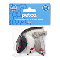 Petco Fancy Mice Cat Toy with Catnip Front_Flat
