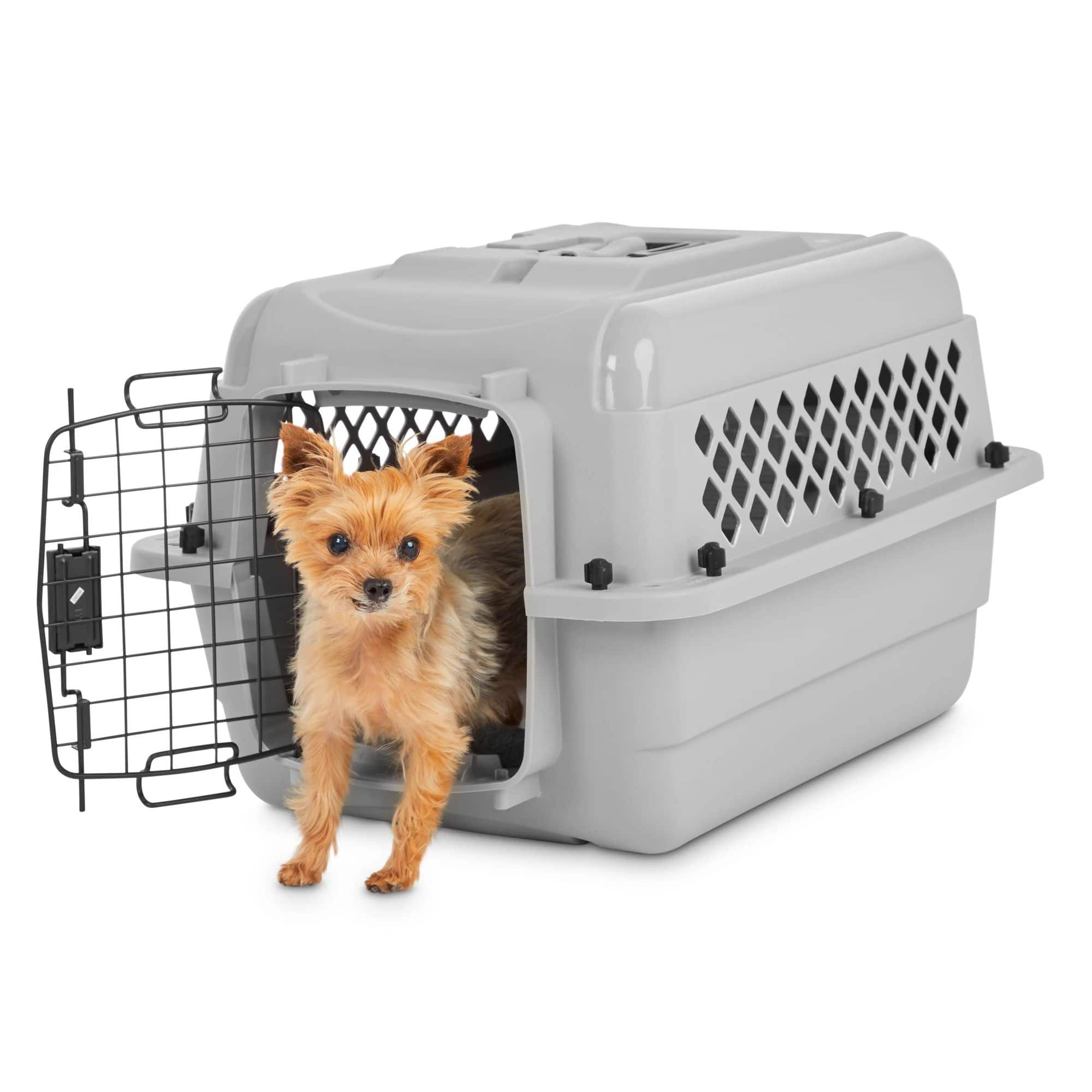 Petco plastic dog store crate