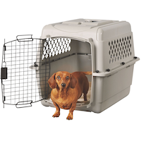 Petco Classic Dog/Pet Kennel, Lockable, 28-in Front_Three_Fourths_Angled_Left