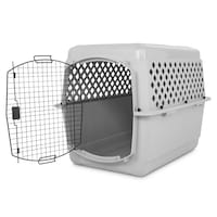 Petco Classic Dog/Pet Kennel, Lockable, 40-in Front_Three_Fourths_Angled_Left