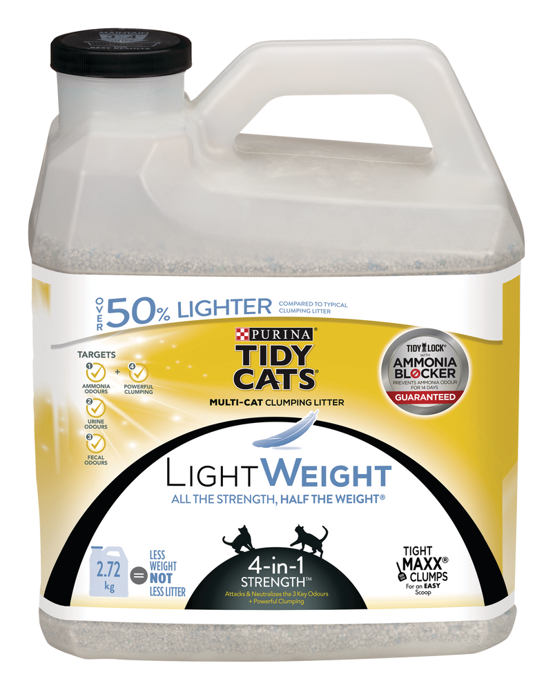 Purina® Tidy Cats® Lightweight 4in1 Strength MultiCat Clumping Cat