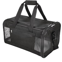 TrustyPup Travel Easy Explorer™ Pet Carrier, Airline Approved, 18-in x 11-in x 10.5-in Front_Angled_Left