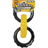 Corde à 3 anneaux en caoutchouc durable et bande Flex Tonka Front_Flat