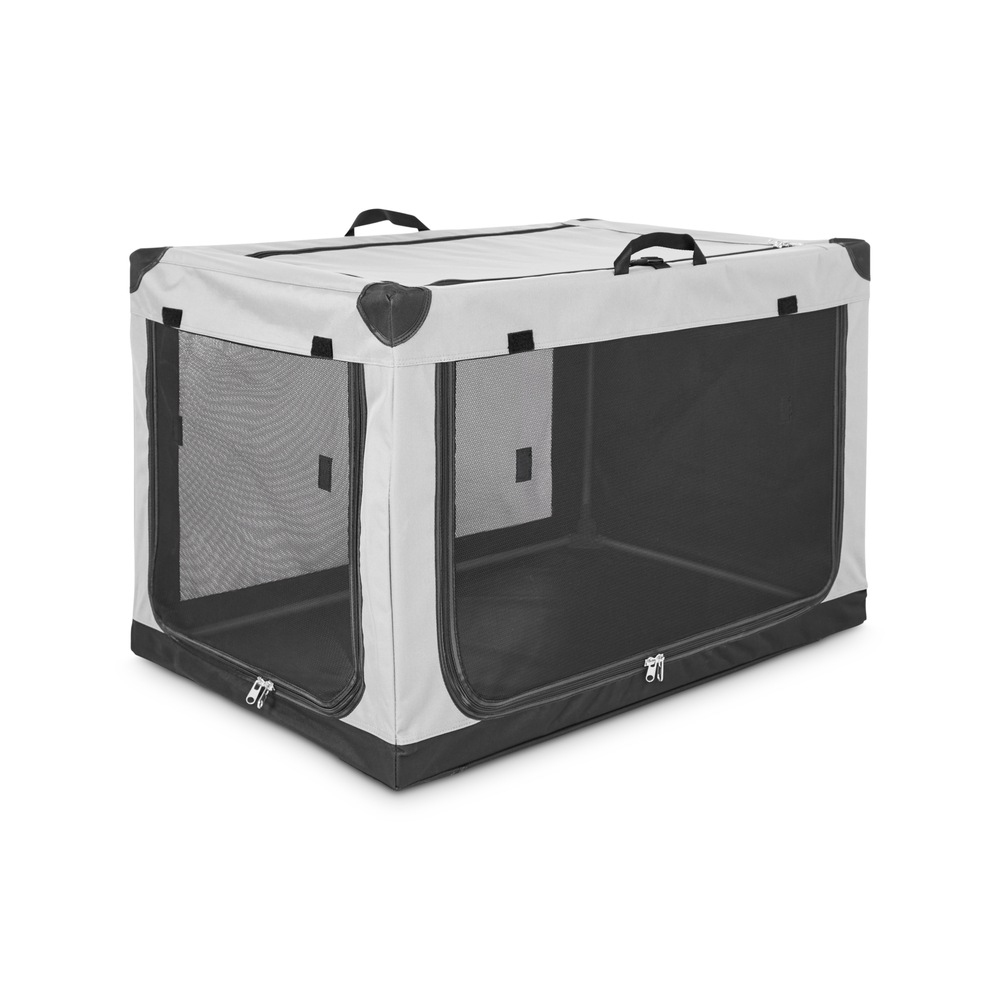 Petco Portable Canvas Dog Crate, Collapsible and Foldable, Assorted