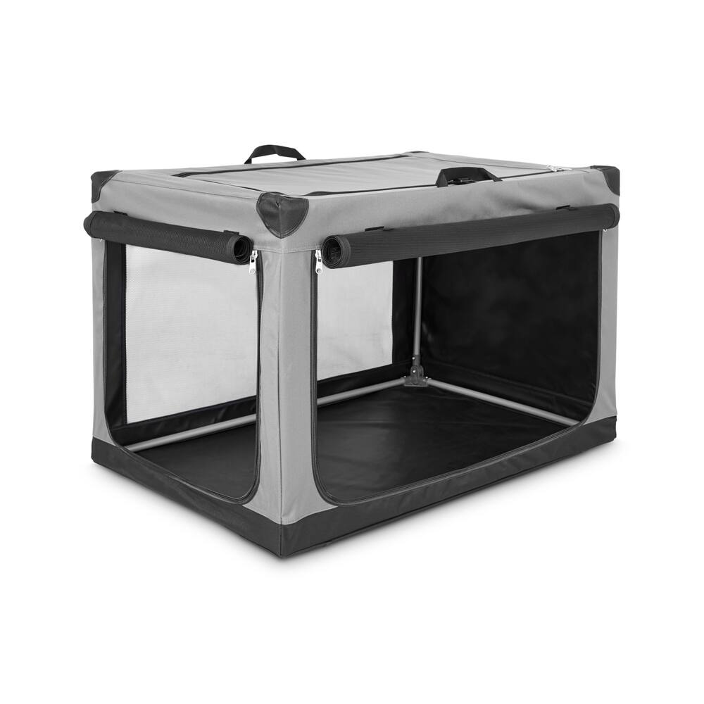 you and me portable canvas crate small