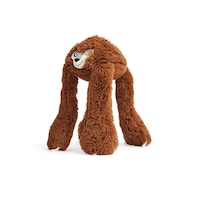 Petco Squeak Plush Super Sloth Long Limbs Dog Toy, Assorted Colours Front_Three_Fourths_Angled_Left