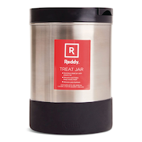 Reddy Stainless-Steel Treat Jar, 8.5 Cups