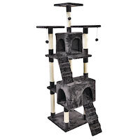 Cat Craft New York Penthouse Cat Playset, Grey, 69-in