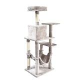 Cat Craft Cat Playground, 56-in, Grey Front_Three_Fourths_Angled_Left