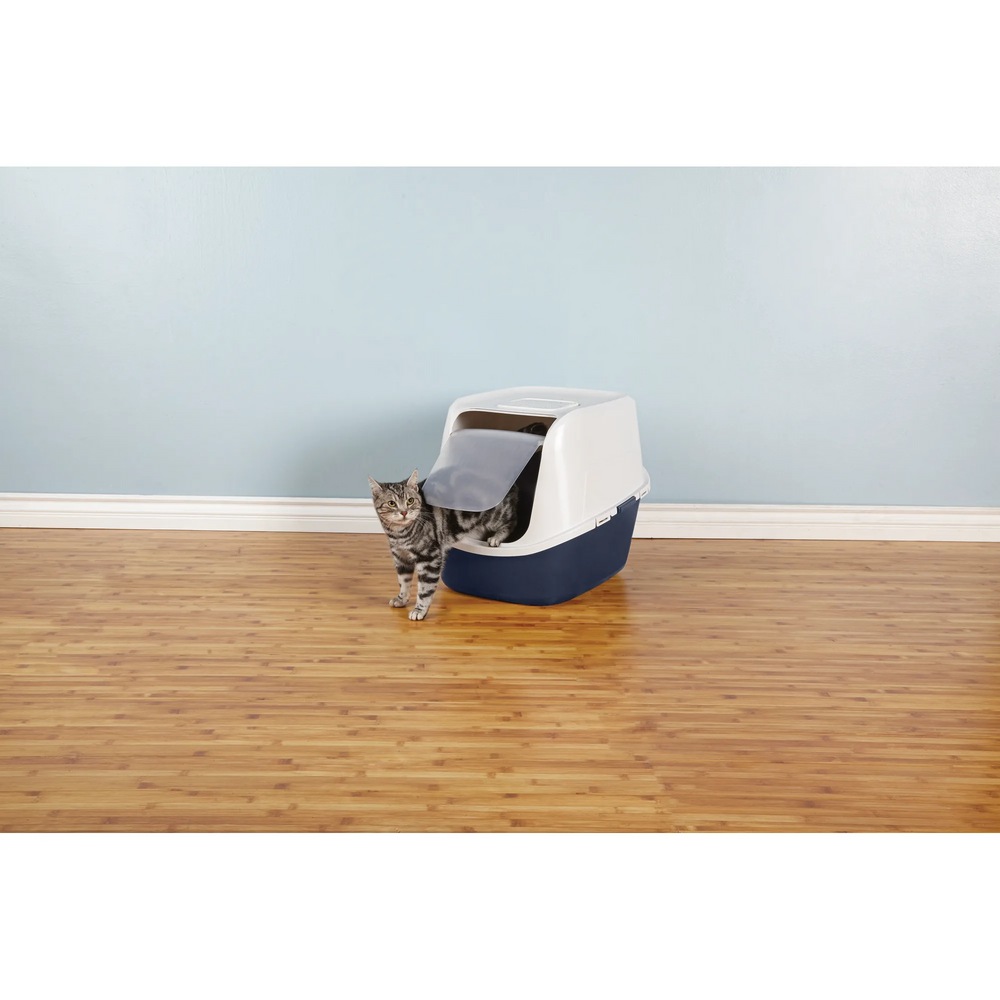 So Phresh Navy Jumbo Enclosed Litter Box Canadian Tire
