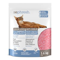 So Phresh Micro Crystal Litter, Pink, 3.6-kg Front_Flat
