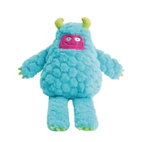 Petco Tough Plush Wildebeest Dog Toy Front_Flat