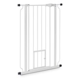Petco Extra Tall Pet/Puppy Gate, Walk-Through Gate with Door Front_Three_Fourths_Angled_Right