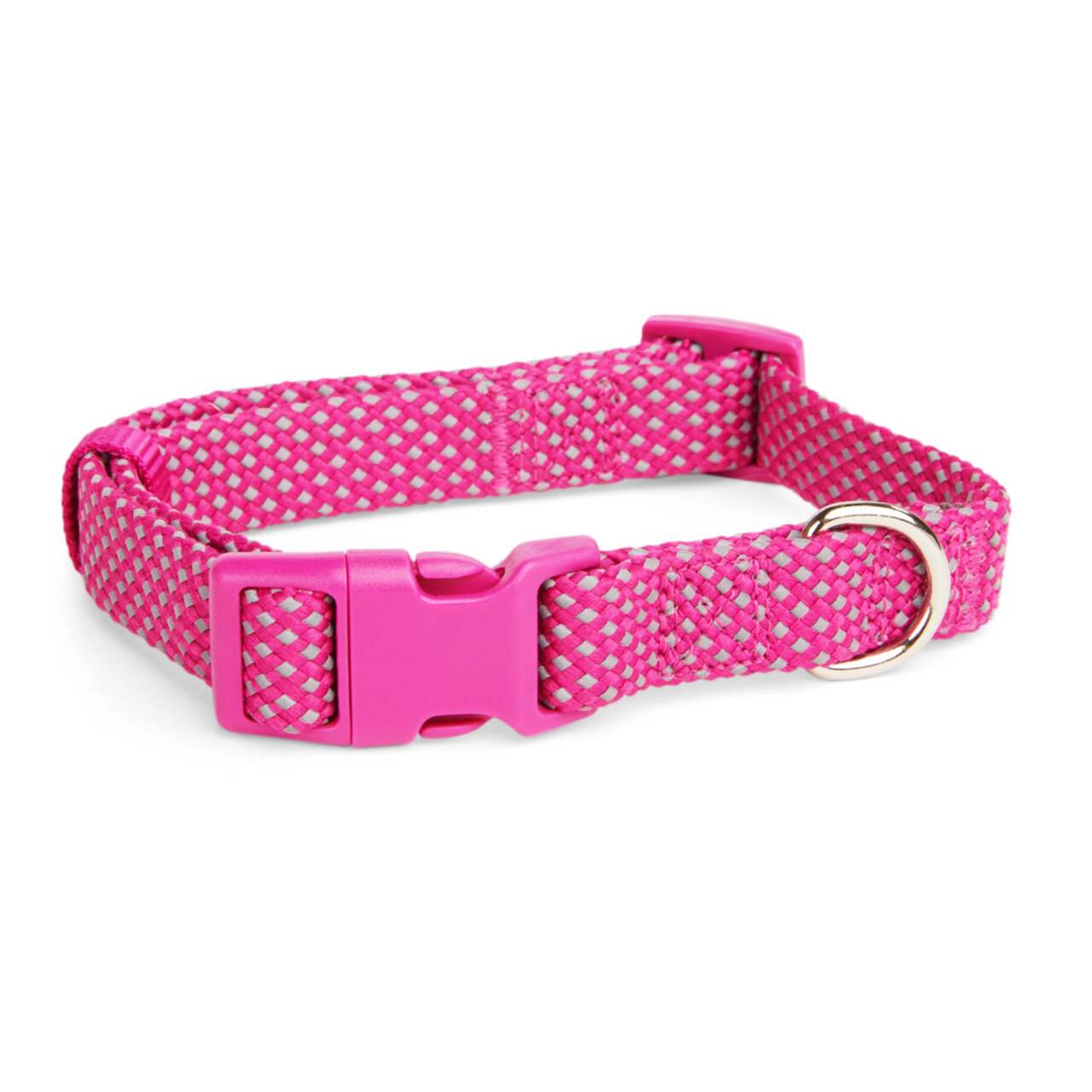 Pink reflective dog collar store