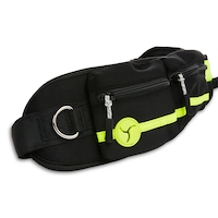 Ceinture de course et laisse pour chien Petco, jaune