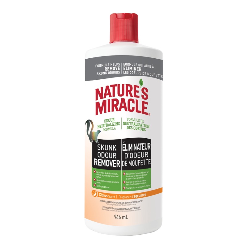 Nature's Miracle Skunk Odor Remover, 32oz Canadian Tire