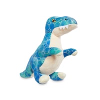 Petco Tough Plush Dino Dog Toy Front_Three_Fourths_Angled_Right