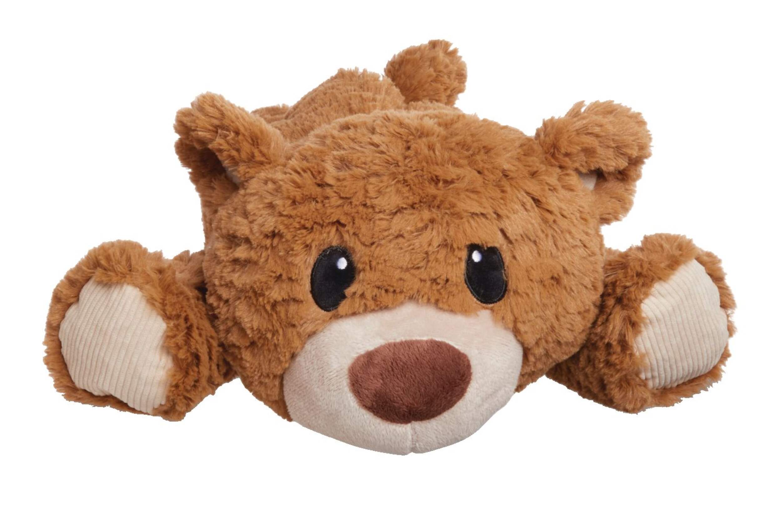 Petco Assorted Squeak Plush Snuggles Bear Dog Toy, 21-in Front_Flat