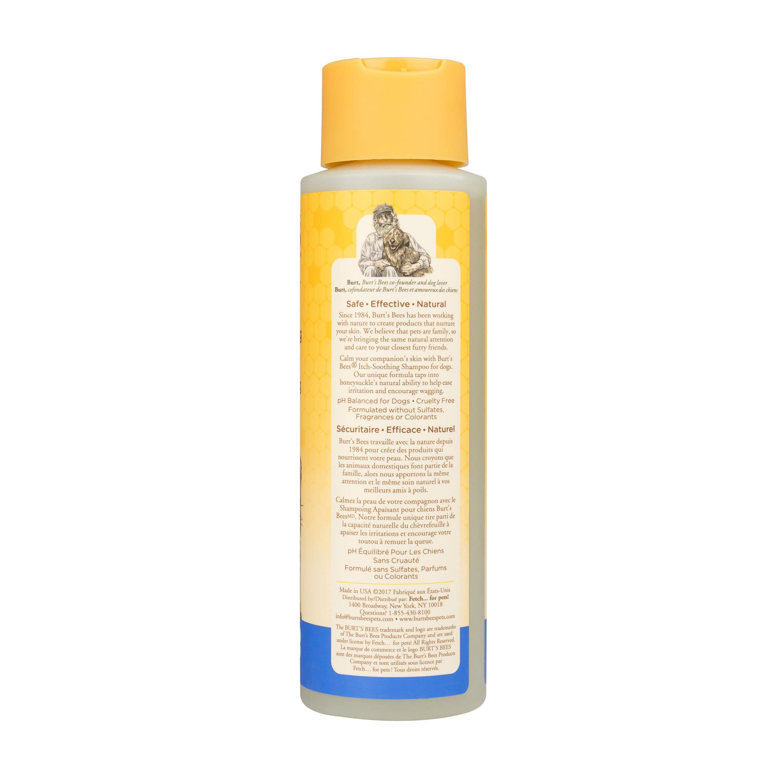 Burt's bees itch soothing sales shampoo with honeysuckle for dogs