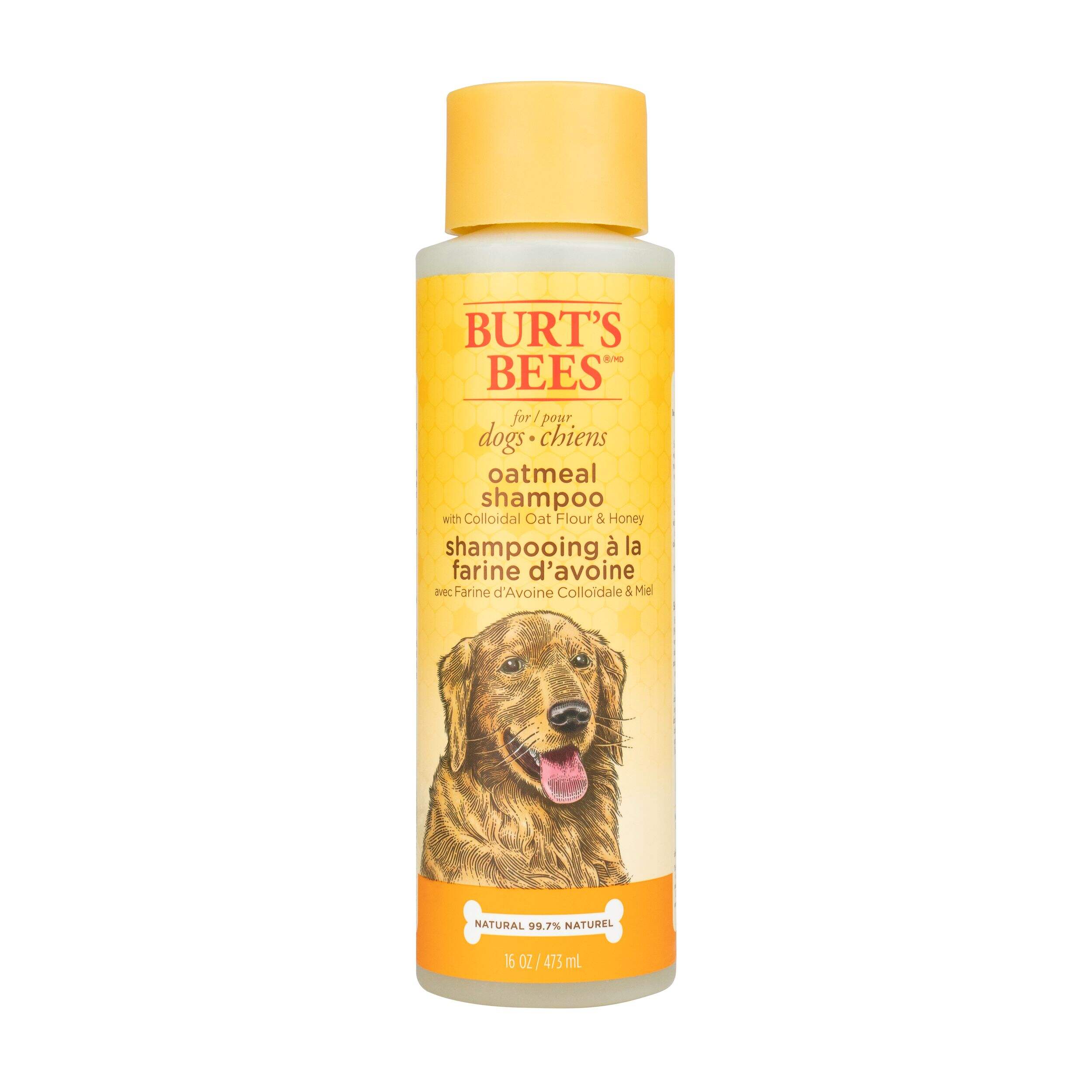 Burt's Bees Oatmeal Shampoo for Dogs, 16-oz Front_Flat
