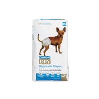 So Phresh Leak Guard Disposable Dog Diapers, Adjustable Fit, Assorted Sizes, 12-pk