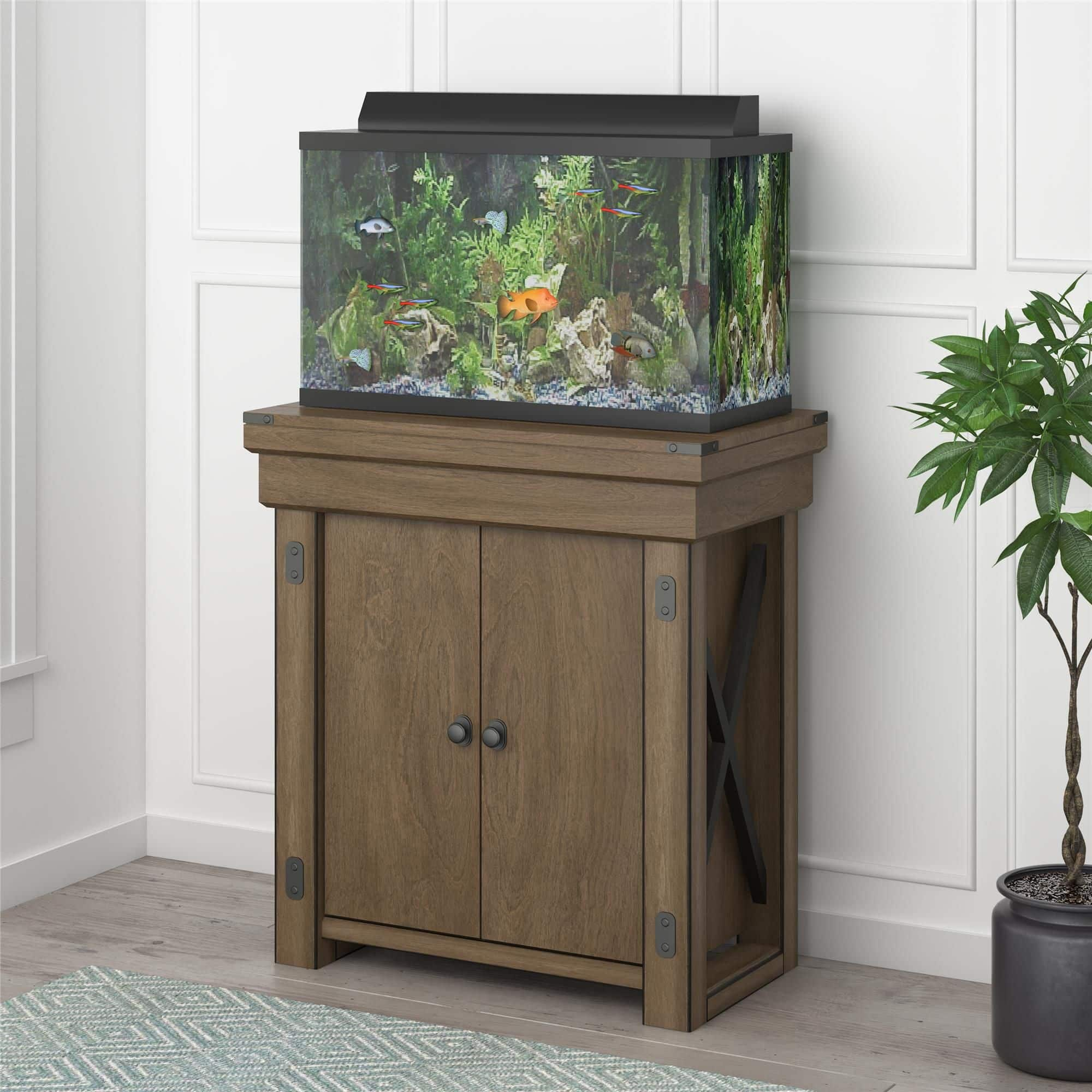 Corner deals aquarium stand